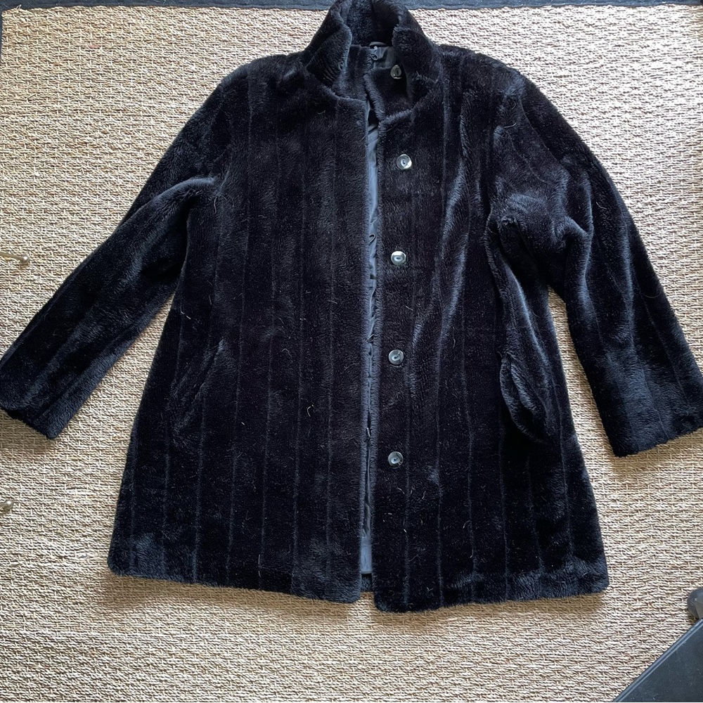 Vintage faux fur coat